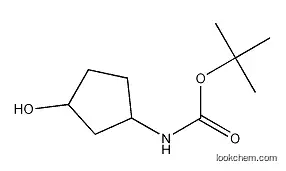Molecular Structure of 1154870-59-3 (Tert-butyl3-hydroxycyclopentylcarbamate)
